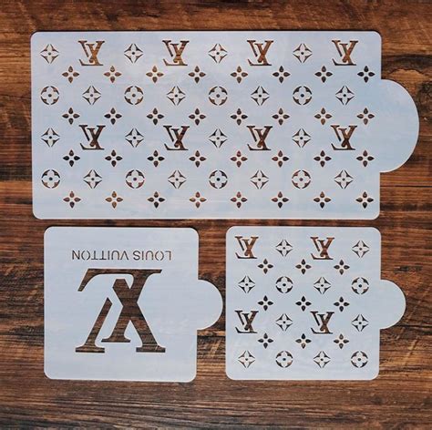 louis vuitton sticker stencil for shoes|louis vuitton stickers amazon.